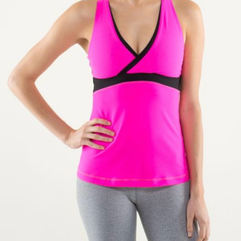 Lululemon Deep V Athletic Tank Size 8
